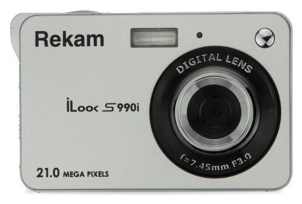 Фотоаппарат Rekam iLook S990i серебристый (ilook s990i sl met)