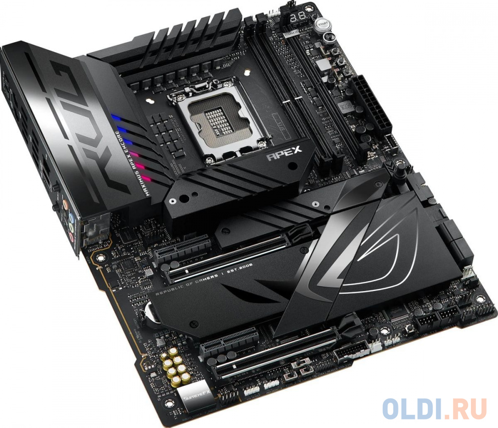 ASUS ROG MAXIMUS Z790 APEX ENCORE, LGA1700, Z790, 4*DDR5, HDMI, 6xSATA3 + RAID, M2, Audio, Gb LAN, USB 3.2, USB 2.0, ATX; 90MB1FX0-M0EAY0 в Москвe