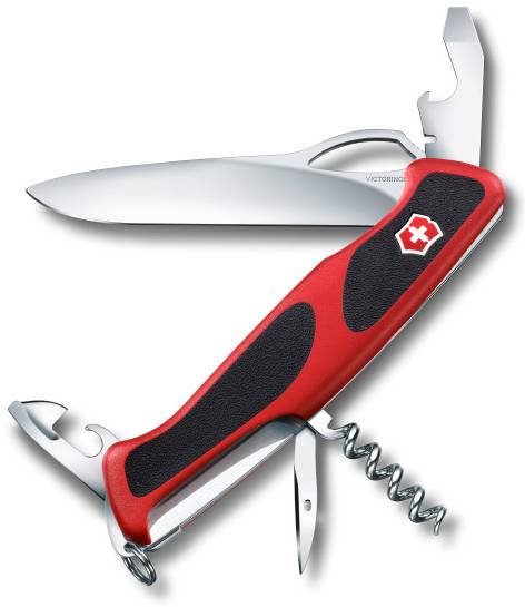 Нож Victorinox RangerGrip 61 красный/черный (0.9553.mc)