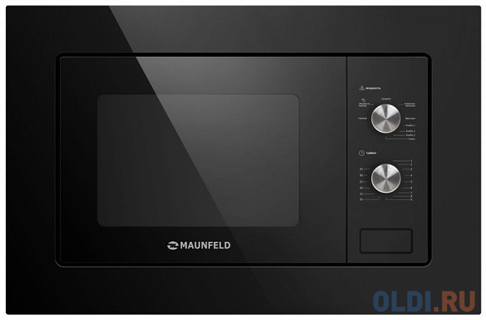 Встраиваемая микроволновая печь Maunfeld MBMO.20.2PGB 800 Вт чёрный