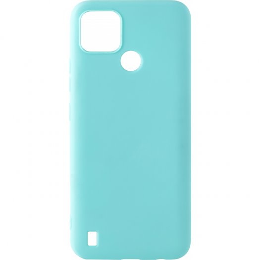 Чехол-накладка Red Line Ultimate для смартфона Realme C21Y, полиуретан, голубой (УТ000027744)