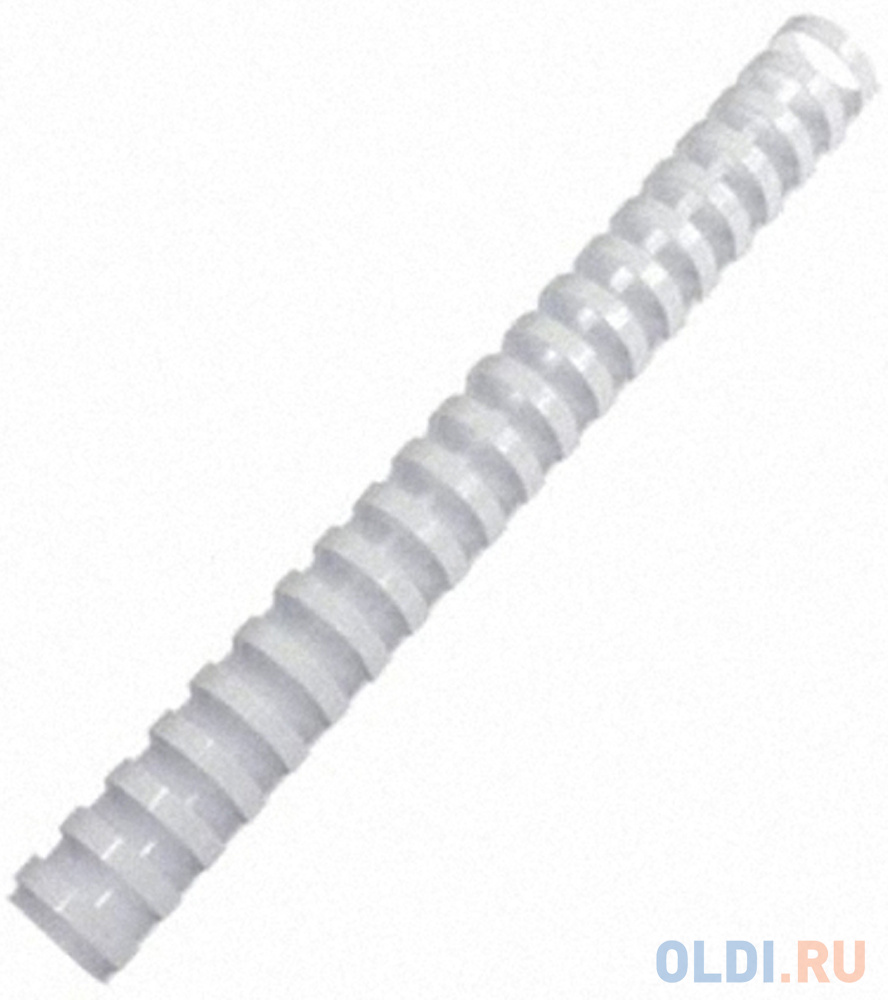 Пружина пластиковая [FS-53498], 45 мм, белый, 50 шт
