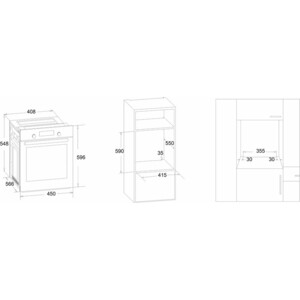 Электрический духовой шкаф Simfer B4EB16016 в Москвe