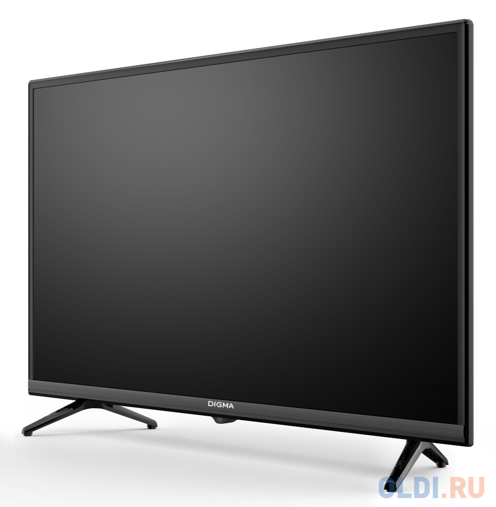 Телевизор LED Digma 32" DM-LED32SBB35 Яндекс.ТВ Slim Design черный/черный FULL HD 60Hz DVB-T DVB-T2 DVB-C DVB-S DVB-S2 USB WiFi Smart TV в Москвe