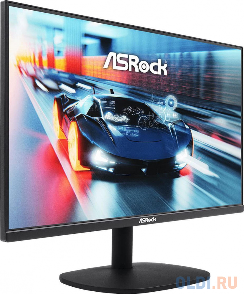 Монитор ASRock 24.5&quot; CL25FF Black (IPS, 1920x1080, D-Sub+HDMI, 1 ms, 178°/178°, 300 cd/m, 1300:1, 100Hz)