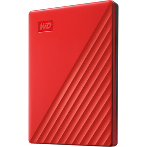 Внешний жесткий диск Western Digital (WD) 2TB WDBYVG0020BRD-WESN,My Passport 2.5'', USB 3.0, Красный