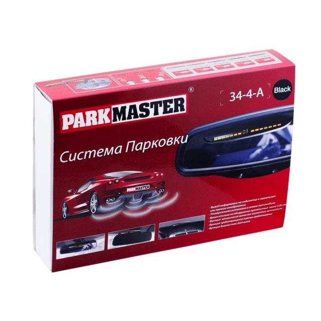 Парктроник ParkMaster 34-4-A Black (для заднего бампера)