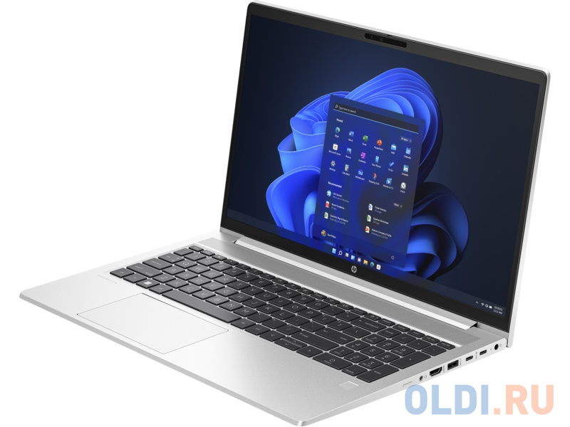 Ноутбук HP ProBook 450 G10 15.6" 1920x1080/Intel Core i7-1355U/RAM 16Гб/SSD 512Гб/Intel UHD Graphics/ENG|RUS/DOS серебристый/1.79 кг 816A0EA
