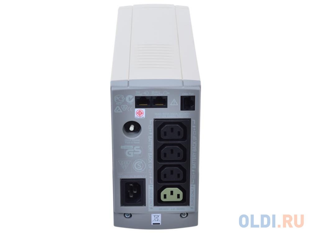 ИБП APC BK500EI Back-UPS CS 500VA/300W