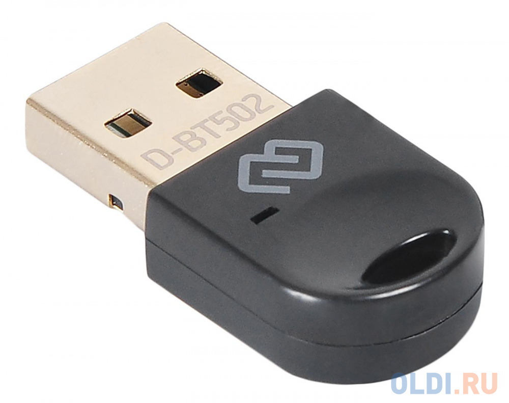 Адаптер USB Digma D-BT502 Bluetooth 5.0+EDR class 1.5 20м черный в Москвe