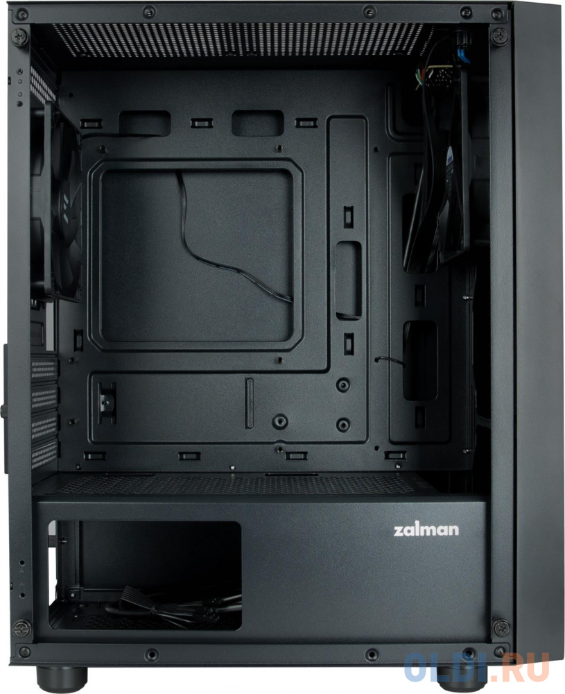 Корпус MiniTower Zalman T3 PLUS black (Zalman T3 PLUS) (без блока питания)