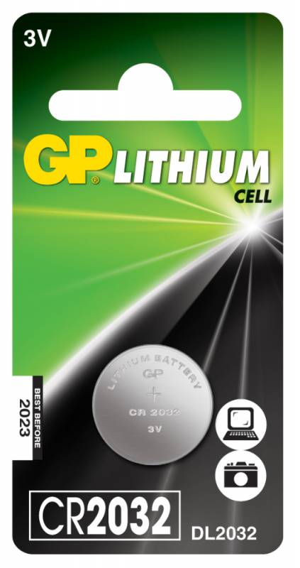 Батарейка GP Lithium CR2032 (1шт.)