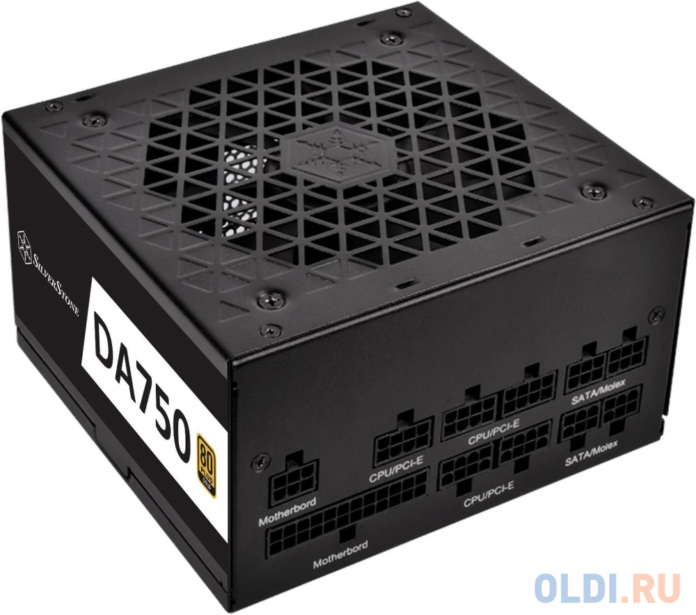 SST-AX0750MCGD-A (SST-AX0750MCGD-A) 750W, 80 PLUS Gold, Full Modular, 1*12V, 120mm FAN 18dBa, RTL (811123) {5}