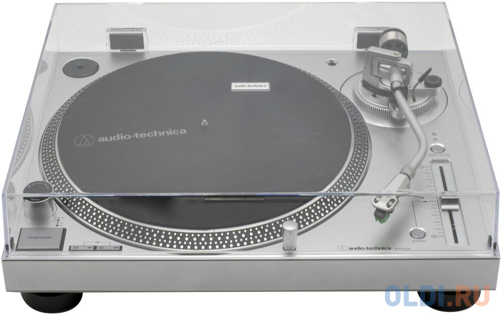 Проигрыватель винила Audio-Technica AT-LP120XUSB ручной серебристый в Москвe