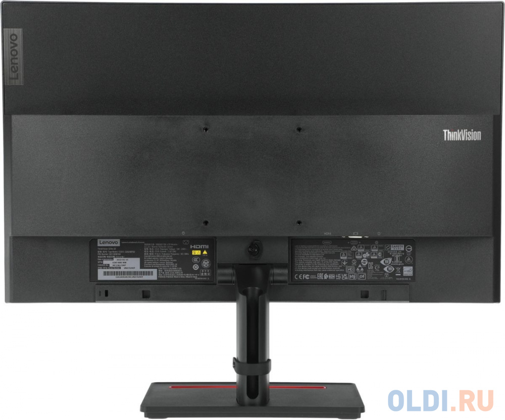 Монитор Lenovo 23.8" ThinkVision S24e-20 черный VA 4ms 16:9 HDMI 3000:1 250cd 178гр/178гр 1920x1080 60Hz FreeSync VGA FHD 3.82кг в Москвe