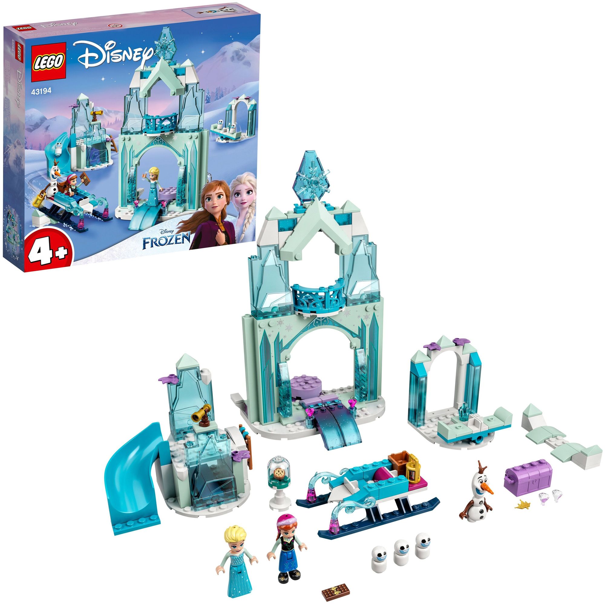 Конструктор LEGO 43194 Anna&Elsa's Frozen Wonderland (Замороженная страна чудес Анны и Эльзы)