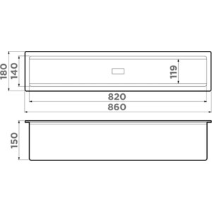 Сушка встраиваемая Omoikiri DRY-03 PRO GB графит (4999043)