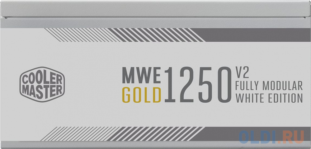 Блок питания 1250 Ватт/ Power Supply Cooler Master MWE Gold V2, FM 1250W ATX3.0 A/EU-White, EPS12V, APFC, 24 pin, 4+4 pin, 8 pin CPU, 12 SATA, 6+2 pin