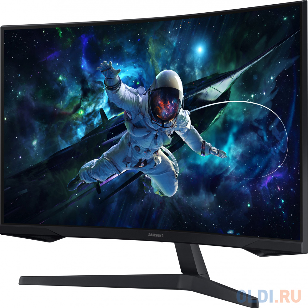 Монитор Samsung 32" S32CG550EI черный VA LED 16:9 HDMI M/M матовая 300cd 178гр/178гр 2560x1440 165Hz DP 2K USB 5.2кг