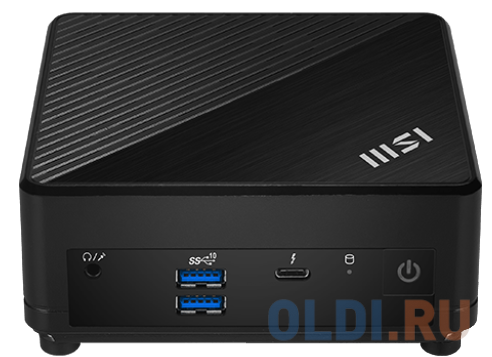 MSI Cubi 5 12M i5-1235U (1.3GHz), 16Gb DDR4 SO-DIMM, 512GB SSD M.2, Intel UHD Graphics, noDVD, WiFi, BT, 65W, VESA Mount kit, no keyboard&amp;mouse, W