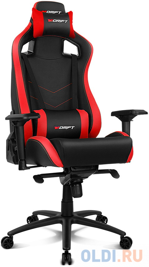 Кресло для геймеров Drift DR500 чёрный красный