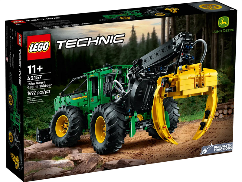 Конструктор Lego Technic John Deere 948L-II Skidder 1492 дет. 42157