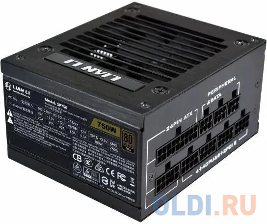 Блок питания Lian-Li SFX 750W SP750 80+ gold (20+4pin) APFC 92mm fan 8xSATA Cab Manag RTL