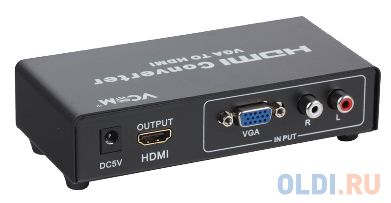 Конвертер VGA+аудио = HDMI, VCOM [DD491]