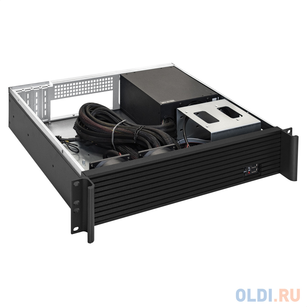 Серверный корпус ExeGate Pro 2U350-03 <RM 19", высота 2U, глубина 350, БП 1000ADS, USB>