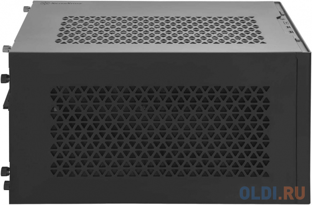 Корпус mini-ITX SilverStone SST-SG15B Без БП чёрный