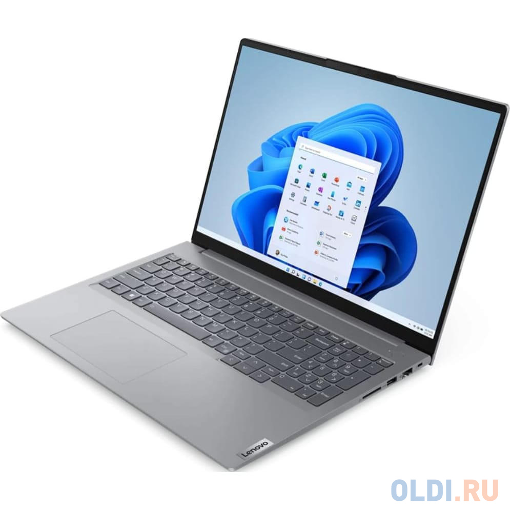 Ноутбук/ Lenovo ThinkBook 16 G6  IRL 16" WUXGA (1920x1200) IPS 300nits, i5-13420H, 8GB, 512GB_SSD, HD Cam,  71Wh, 11AX (2x2) & BT 5.2, NO_OS,