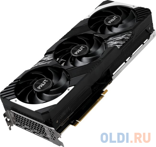 Видеокарта Palit PCI-E 4.0 RTX4070Ti SUPER GAMINGPRO NVIDIA GeForce RTX 4070TI Super 16Gb 256bit GDDR6X 2340/21000 HDMIx1 DPx3 HDCP Ret