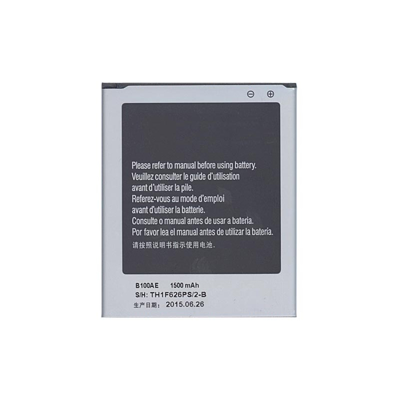 Аккумулятор Vbparts (схожий с B100AE) для Samsung Galaxy GT-S7270 / GT-S7272 / S7275 / S7898 3.8V 5.7Wh 016296