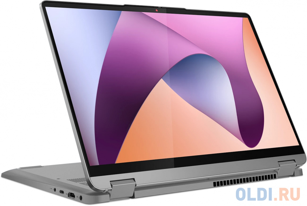 Ноутбук/ Lenovo IdeaPad Flex 5 14IRU8 14"(1920x1200 IPS)/Touch/Intel Core i7 1355U(1.7Ghz)/16384Mb/512SSDGb/noDVD/Int:Intel Iris Xe Graphics/Cam/