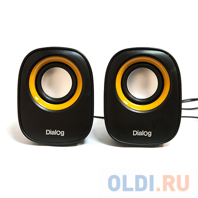 Колонки Dialog Colibri AC-06UP BLACK - 2.0, 6W RMS, черные, питание от USB