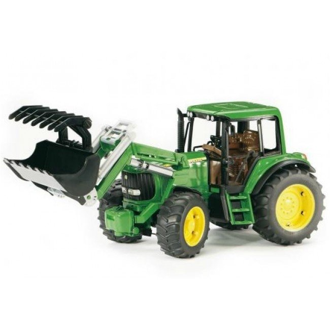 Машинка Bruder Трактор John Deere 6920 с погрузчиком