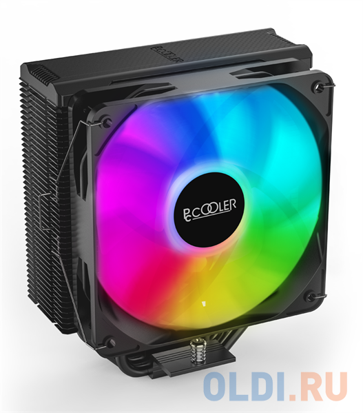 PCCooler Paladin EX400 ARGB S115X/1200/1700/AM4 (24 шт/кор, TDP 180W, 120mm PWM ARGB FAN, 4 тепловые трубки 6мм, 800-1800RPM, 28,6dBa)