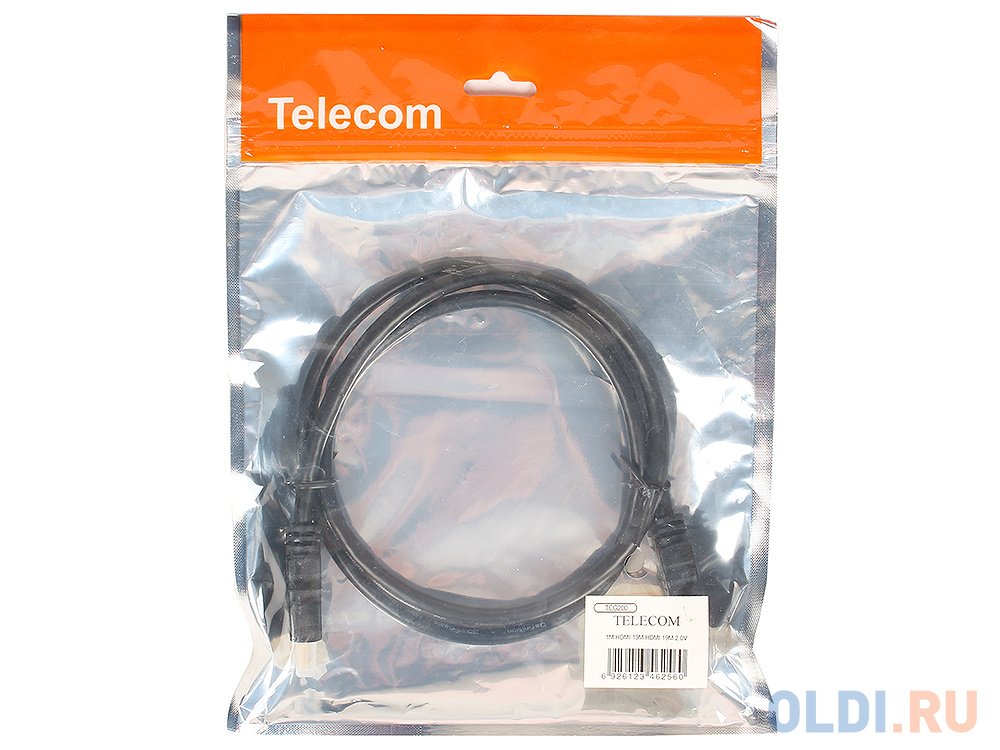 Кабель Telecom HDMI 19M/M ver 2.0 ,1m <TCG200-1M