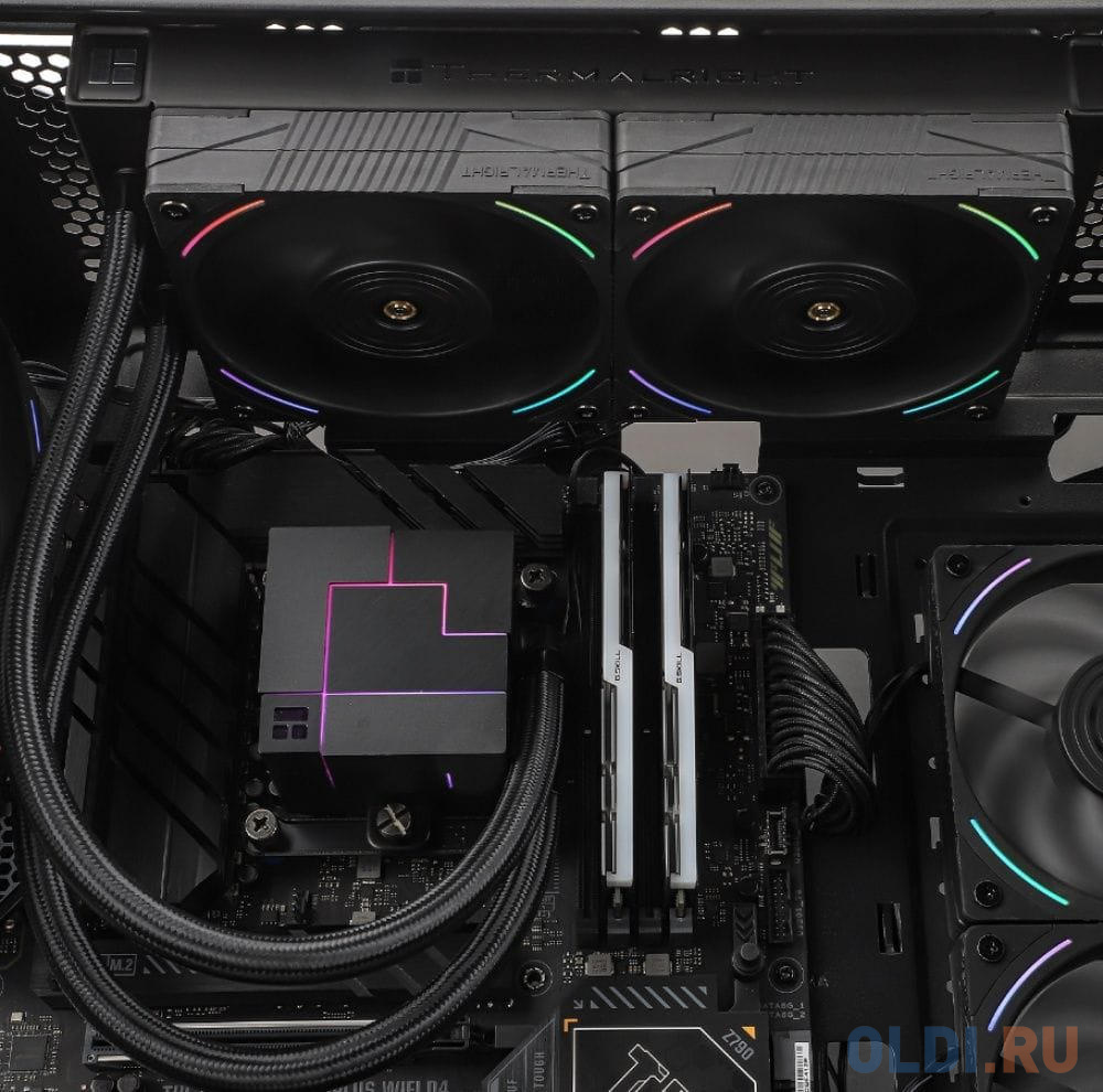 Система жидкостного охлаждения Thermalright Core Matrix 240 Black, радиатор 240 мм, 2150 об/мин, 27 дБА, PWM, черная