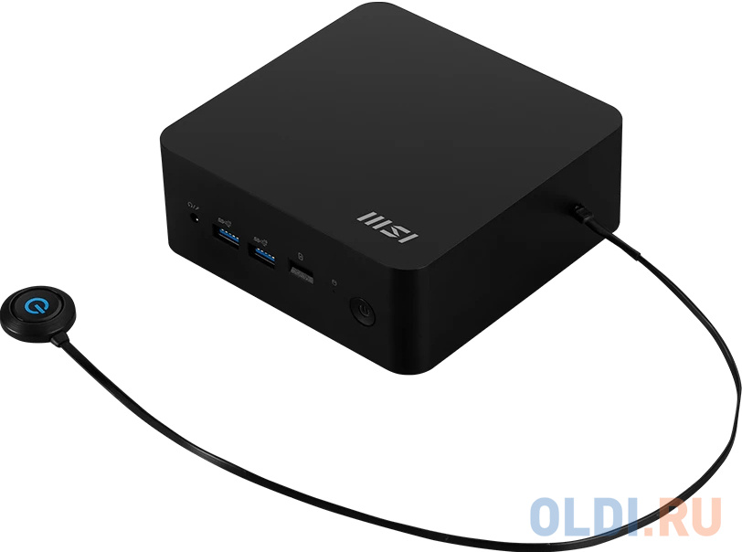 Неттоп MSI Cubi NUC 1M-053BRU Core 3 100U (1.2) Graphics CR noOS GbitEth WiFi BT 120W черный (936-B0B111-053)