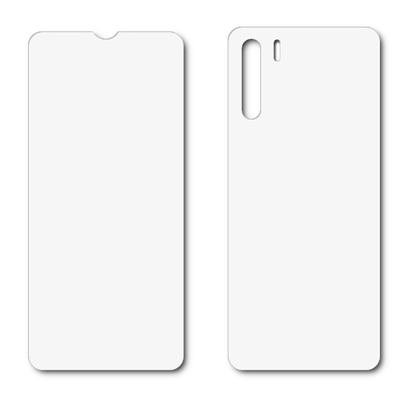 Гидрогелевая пленка LuxCase для Oppo A91 0.14mm Front and Back Transparent 86971