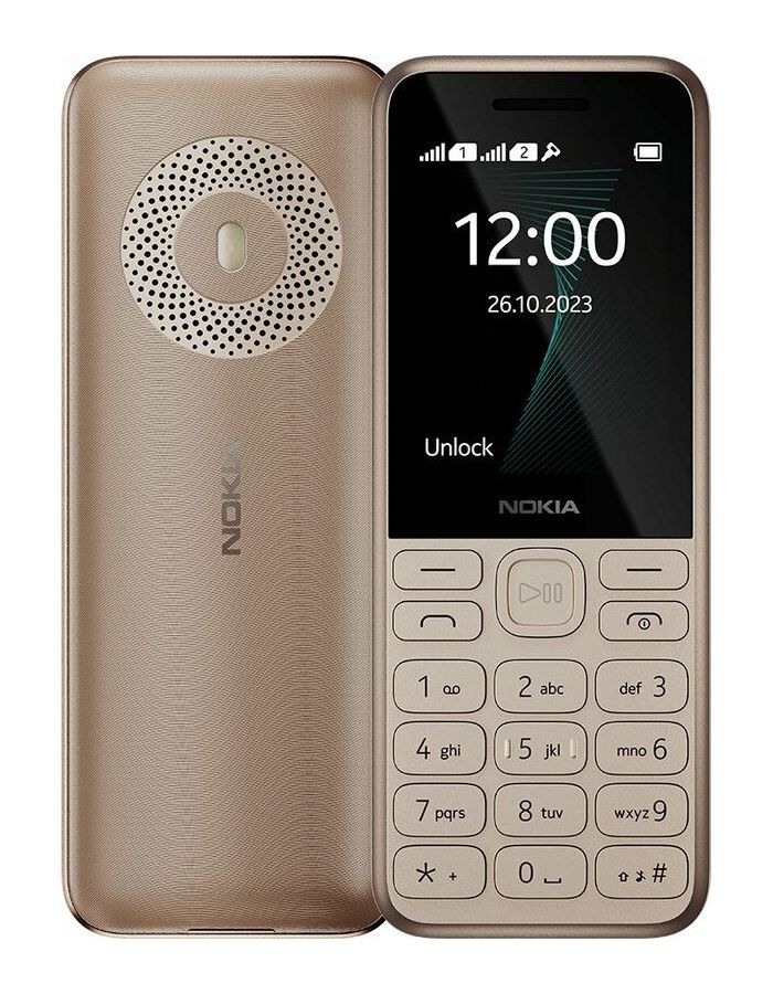 Мобильный телефон NOKIA 130 TA-1576 DS EAC LIGHT GOLD