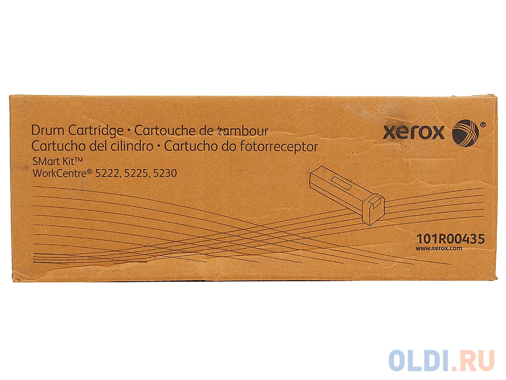 Фотобарабан Xerox 101R00435 для WC 5225/5230. Чёрный. 88000 страниц.