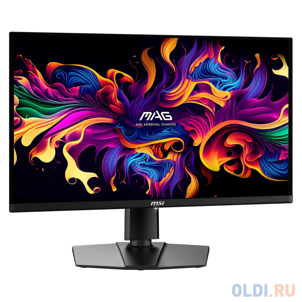 Монитор MSI 26.5" Mag 271QPX QD-OLED черный QD OLED LED 16:9 HDMI M/M матовая HAS Piv 1500000:1 250cd 178гр/178гр 2560x1440 360Hz DP 2K USB 8кг в Москвe