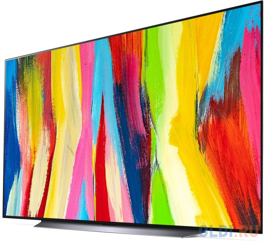 Телевизор OLED LG 83" OLED83C2RLA.ADKG темный титан 4K Ultra HD 120Hz DVB-T DVB-T2 DVB-C DVB-S DVB-S2 USB WiFi Smart TV (RUS)