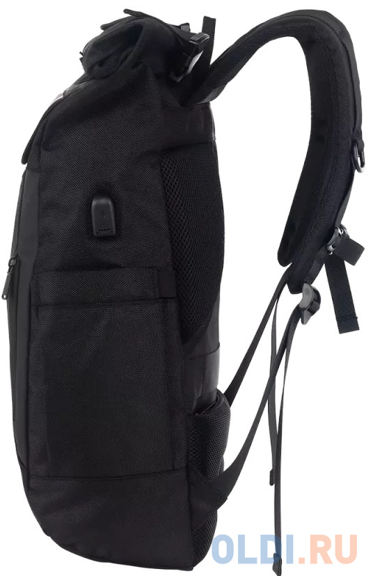 CANYON RT-7, Laptop backpack for 17.3 inch, Product spec/size(mm): 470MM(+200MM) x300MM x 130MM, Black, EXTERIOR materials:100% Polyester, Inner mater