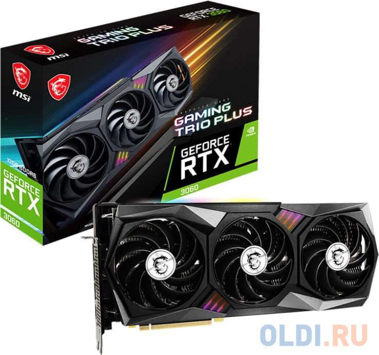 Видеокарта/ GeForce RTX 3060 GAMING TRIO PLUS 12G