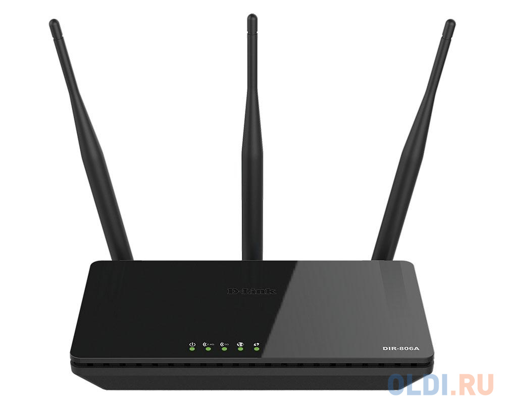 Маршрутизатор D-Link Wireless  AC Dual Band Router, AC750  with 1 10/100Base-TX WAN port, 4 10/100Base-TX LAN ports