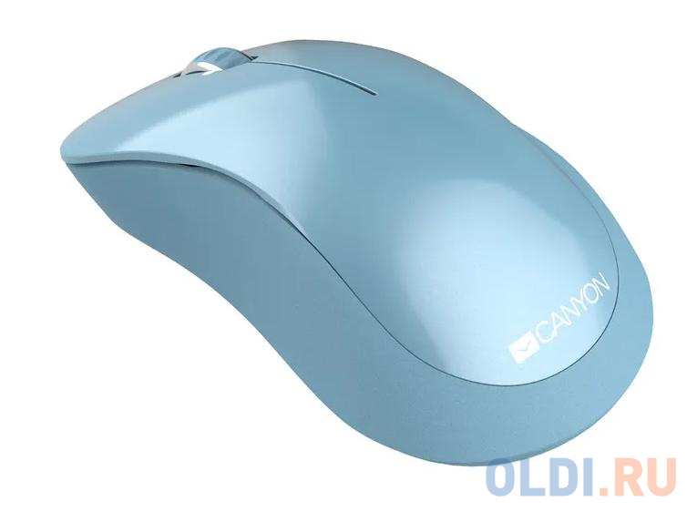 Canyon  2.4 GHz  Wireless mouse ,with 3 buttons, DPI 1200, Battery:AAA*2pcs  ,Blue67*109*38mm 0.063kg