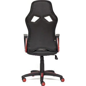 Кресло TetChair RUNNER кож/зам/ткань, черный/красный, 36-6/tw08/tw-12